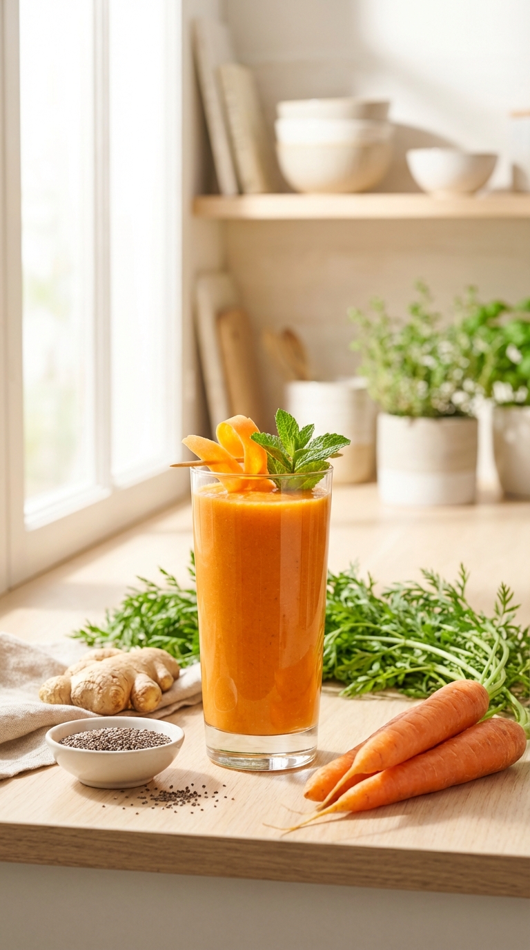 Carrot Ginger Vitality Blend — Clear Complexion Enhancer