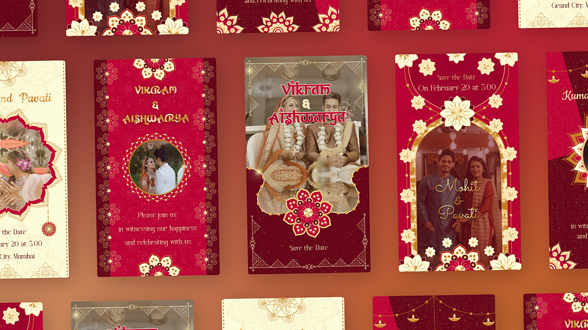 Indian Wedding Invitation Indian Wedding Invitation