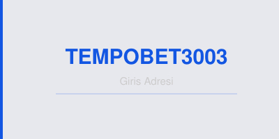 Tempobet3003