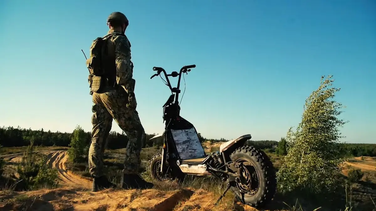 Military Scooters See Combat Use