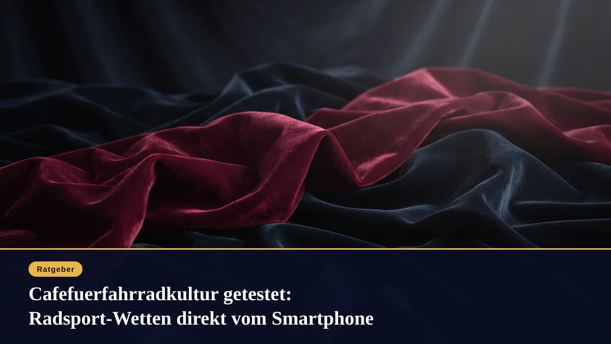 Cafefuerfahrradkultur getestet: Radsport-Wetten direkt vom Smartphone