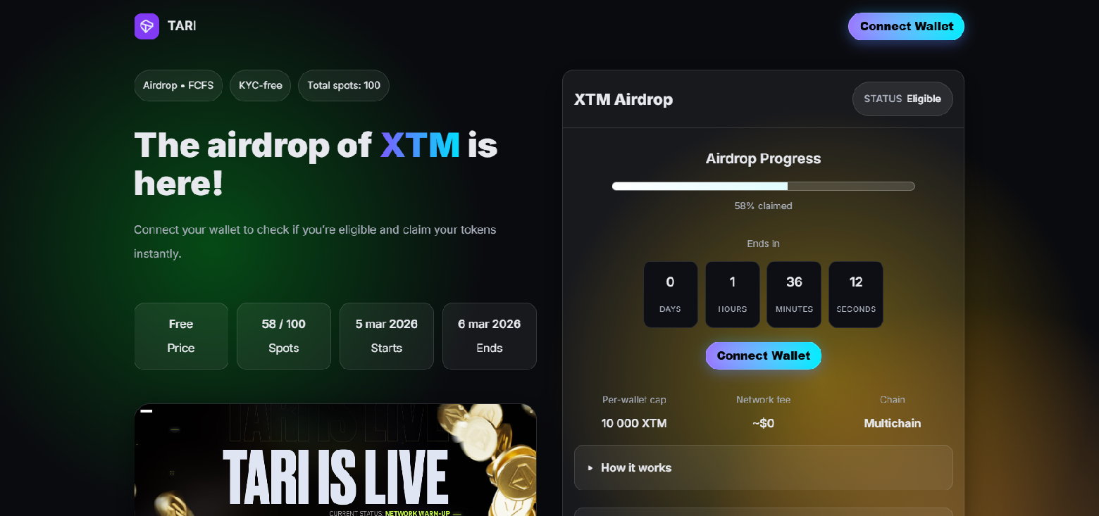 Stored capture of airdrop.tariprotocol.com