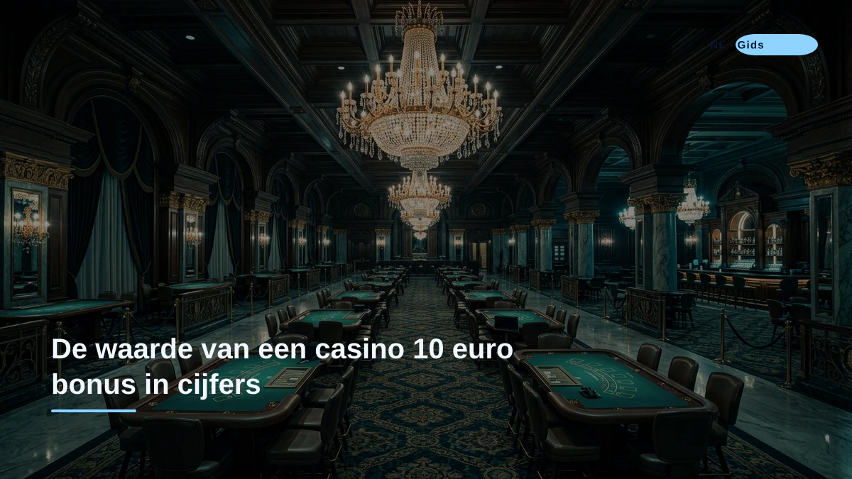 De waarde van een casino 10 euro bonus in cijfers