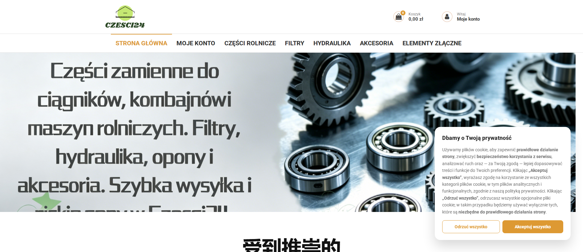 Stored capture of czesci24.com