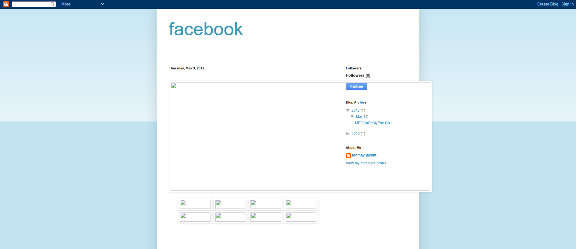 Stored capture of facebookfakepage.blogspot.com