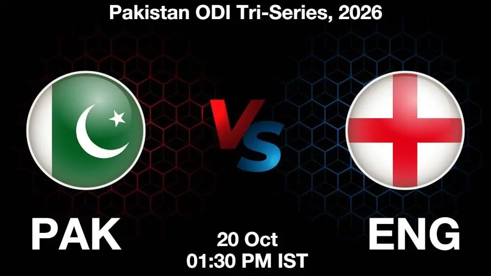 PAK vs ENG
