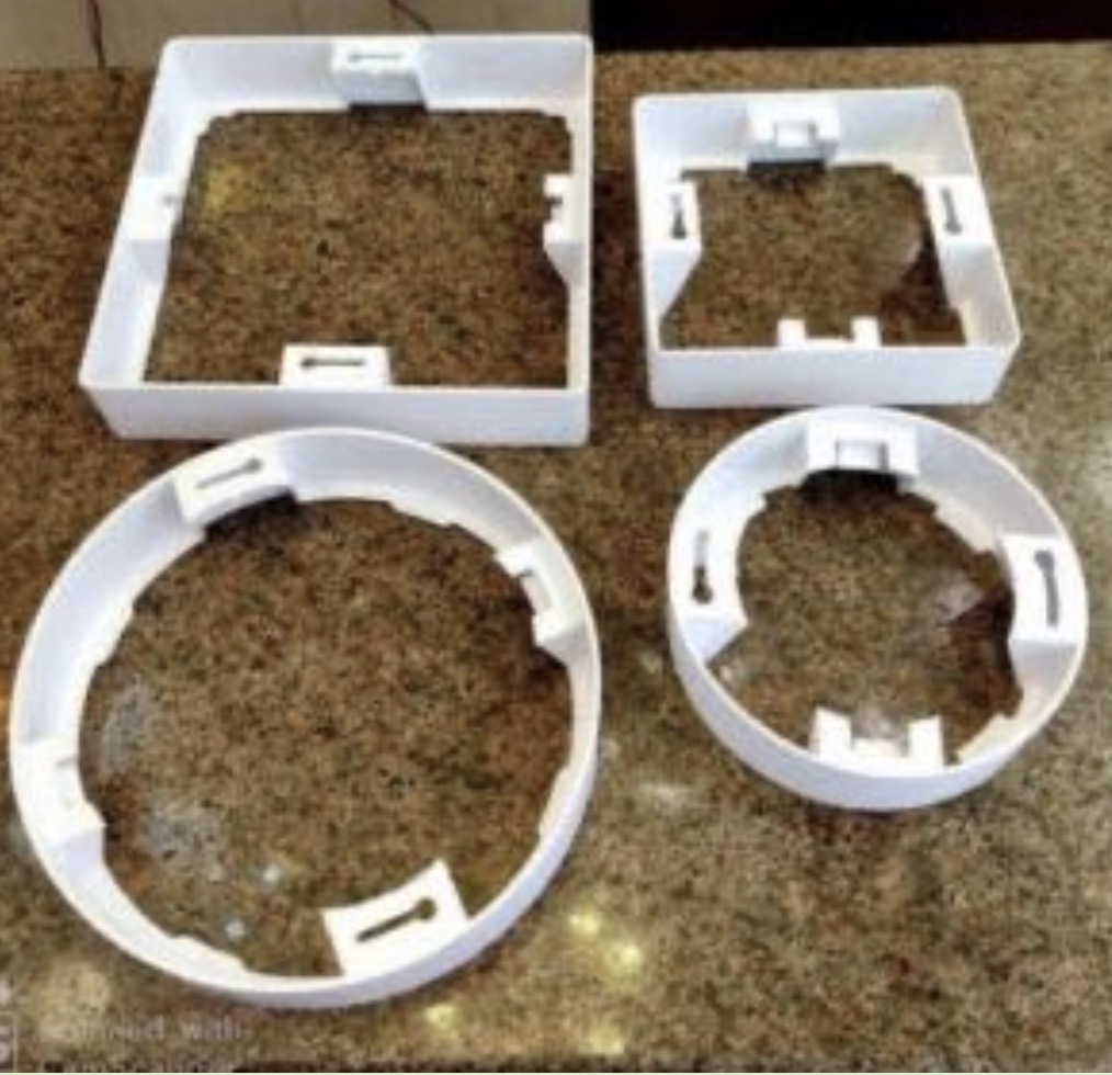 PVC RING FOR PANELS — Ohrim wholesale price 25