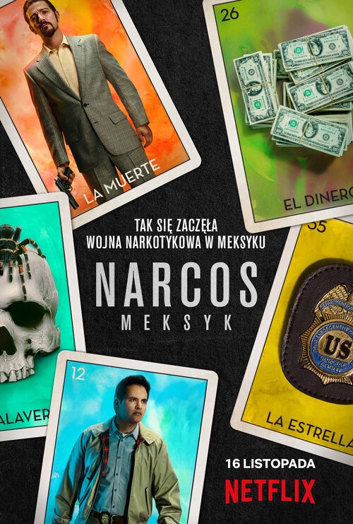 Narcos: Meksyk / Narcos: Mexico (2018-2021) (Sezon 1-3) MULTi.1080p.NF.WEB-DL.H264-Mixio | Lektor i Napisy PL