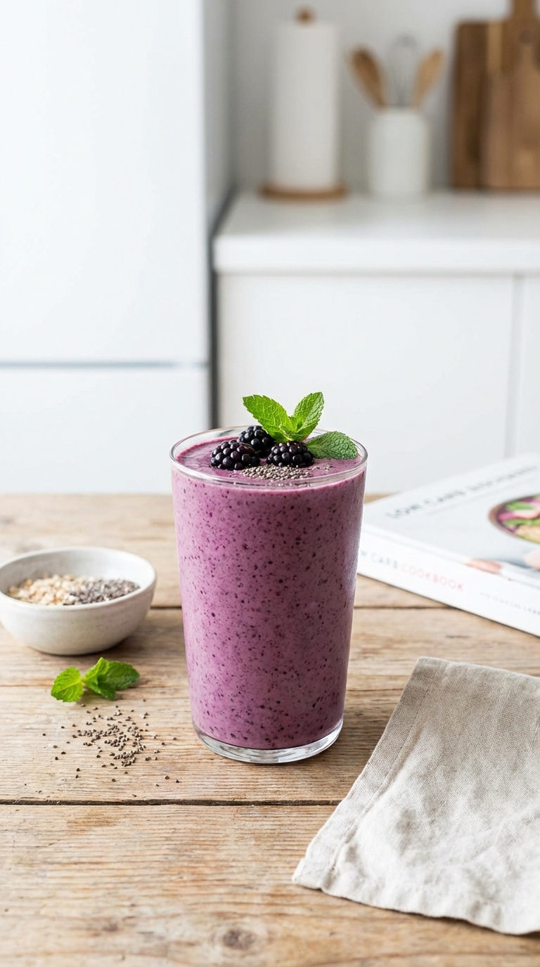 Low-Carb Blackberry Smoothie Recipes — Keto-Friendly Morning Fuel