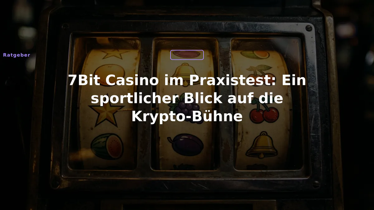7Bit Casino im Praxistest: Ein sportlicher Blick auf die Krypto-Bühne