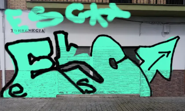 Graffiti artwork by SEKONEPRIVATE