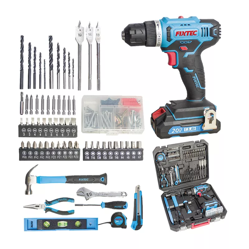 Kit de herramientas de taladro inalámbrico