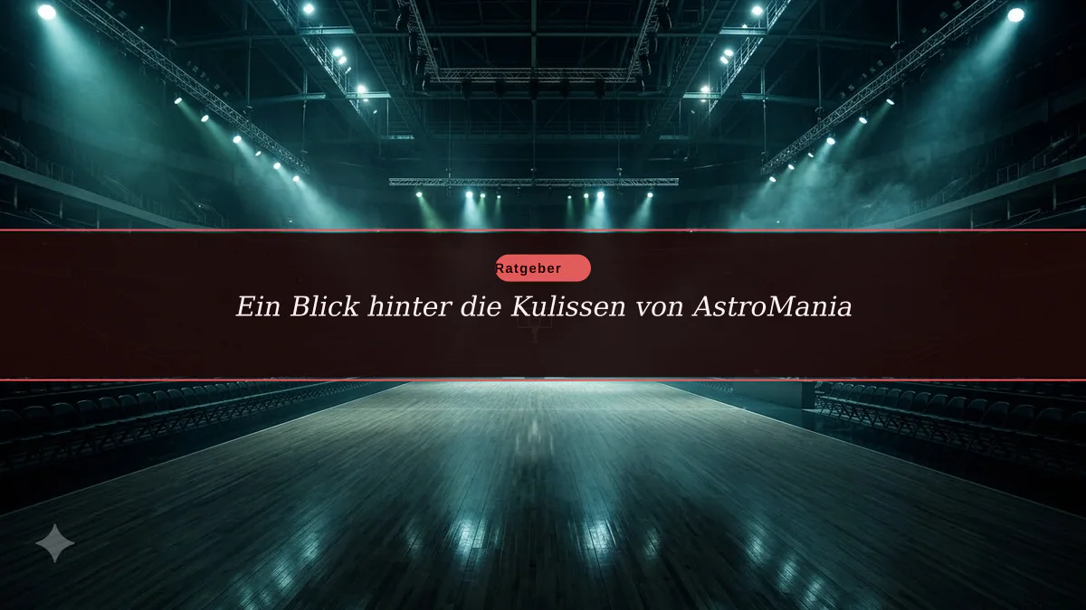 Ein Blick hinter die Kulissen von AstroMania
