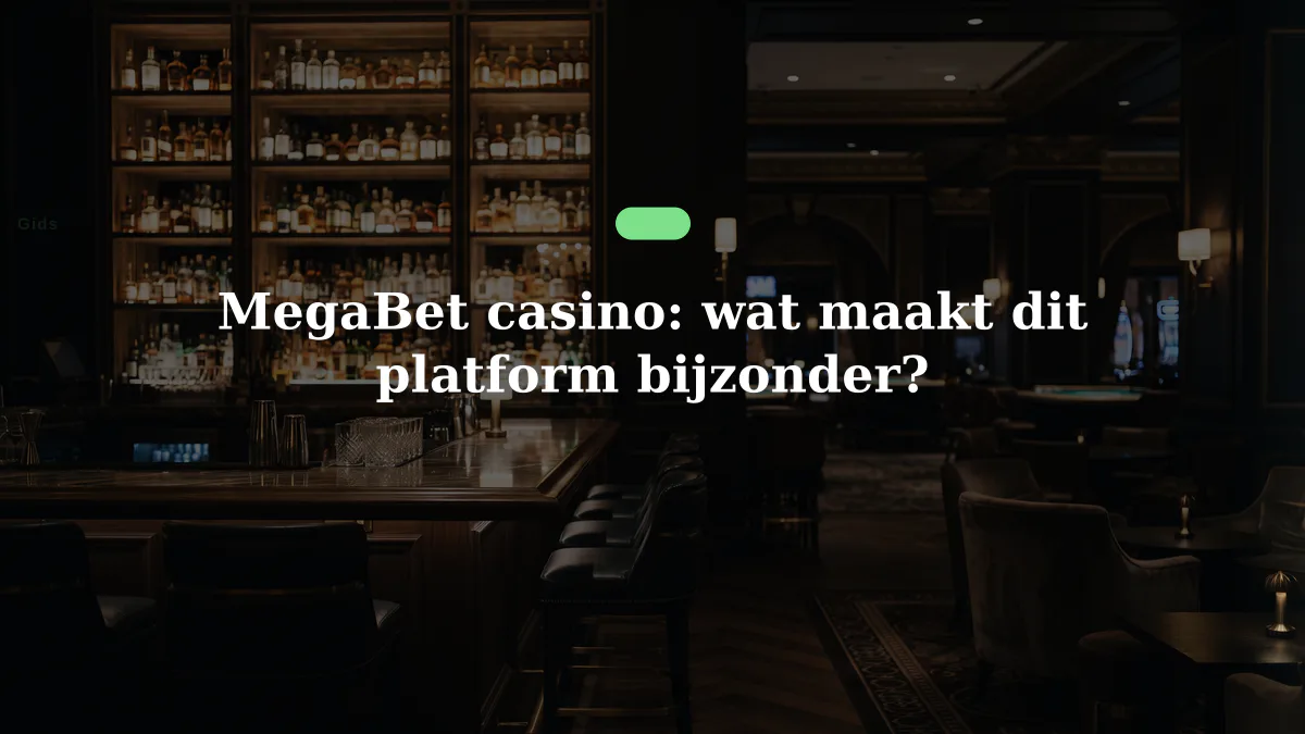 MegaBet casino: wat maakt dit platform bijzonder?