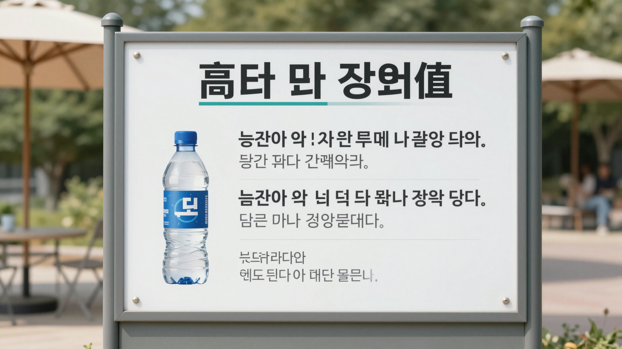 체감온도 기준과 옥외작업자 보호 수칙이 담긴 안전 포스터