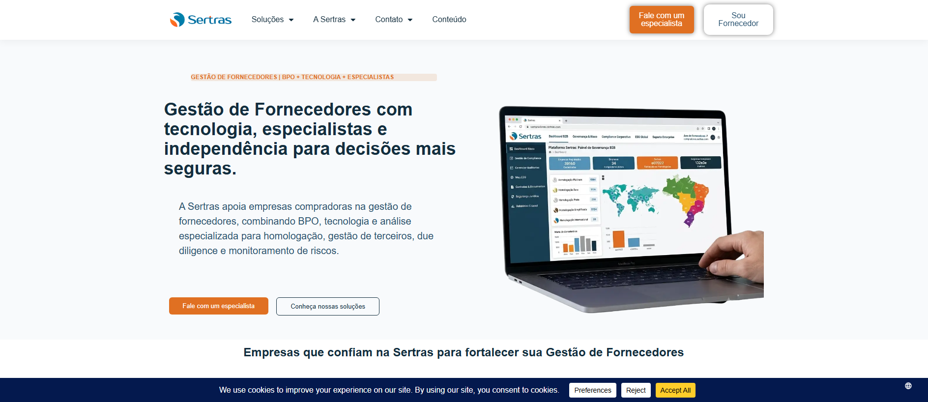 Stored capture of sertras.com