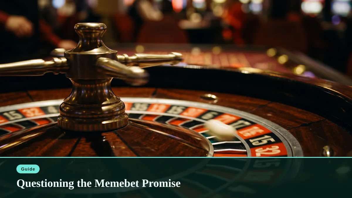 Questioning the Memebet Promise