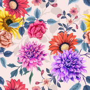 floral pattern 07