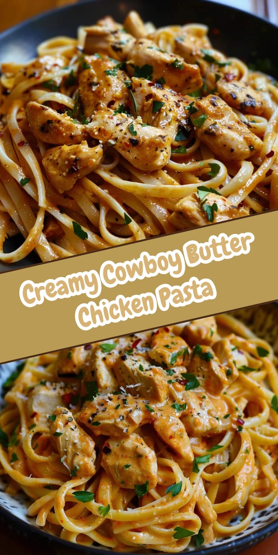 Cowboy Butter Chicken Linguine – Creamy Garlic Pasta You’ll Crave