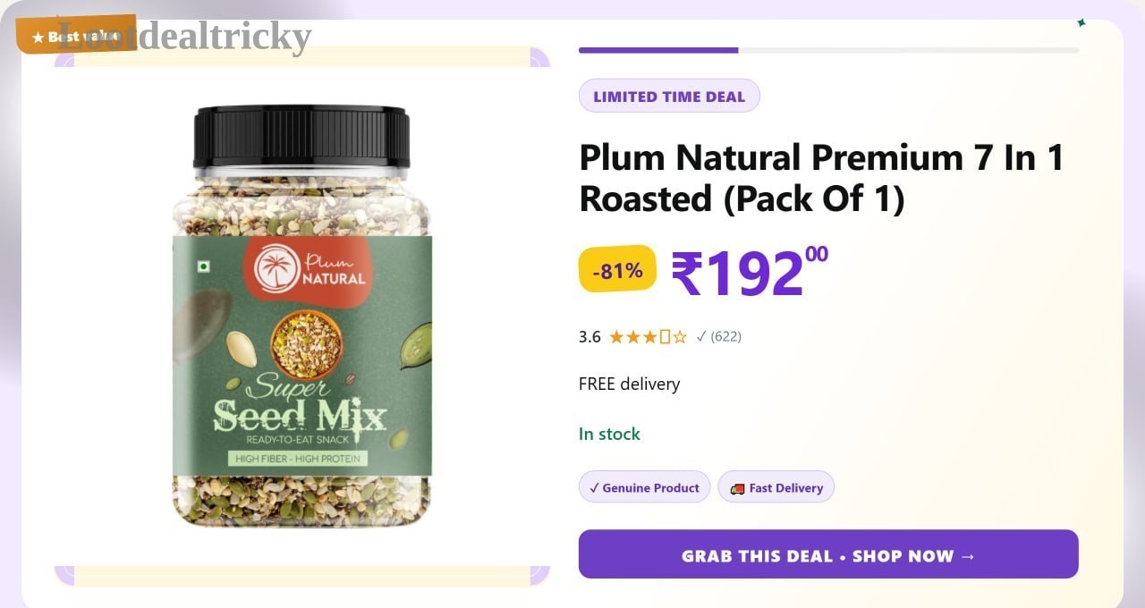   premium 7 In – Just ₹192 | Best Price Drop Today