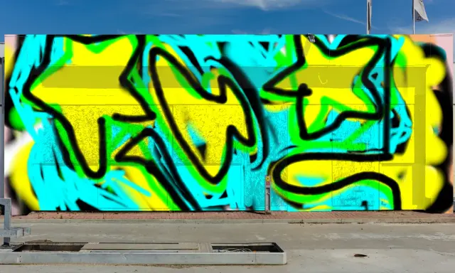 Graffiti artwork by ACE