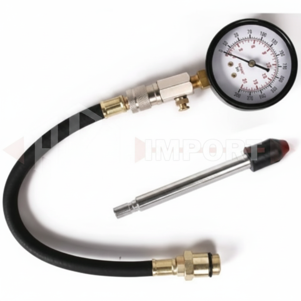 Petrol Engine Compression Tester Kit for Cars and Trucks