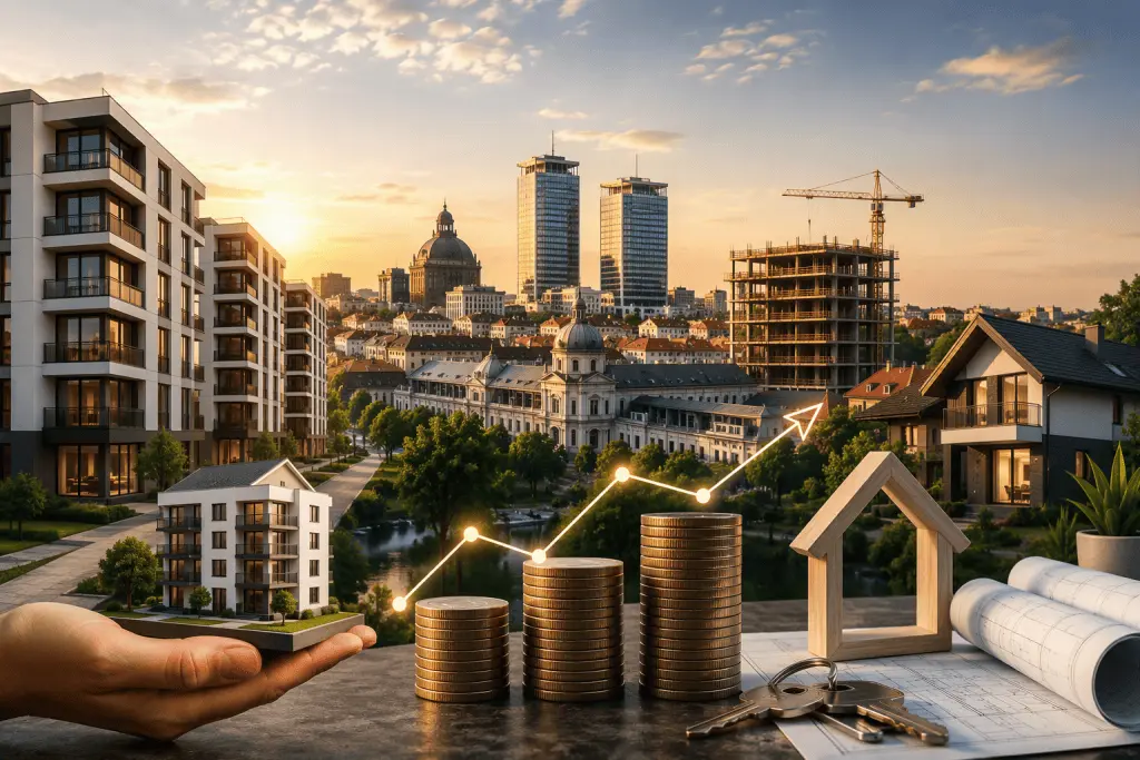 Investițiile imobiliare în România: 253 milioane euro în prima jumătate a anului