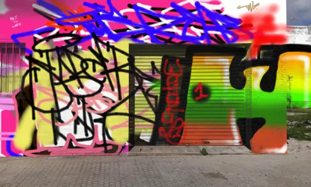 Graffiti artwork by DECAY