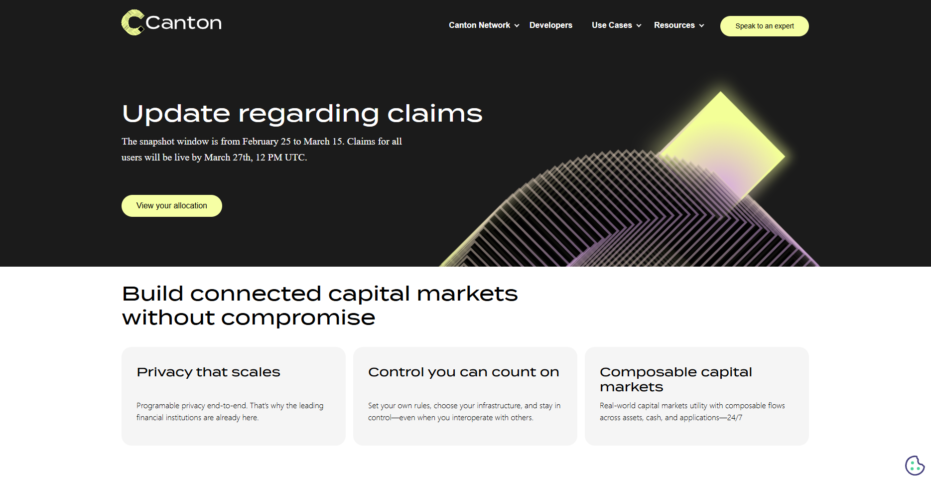 Screenshot of event-canton.com