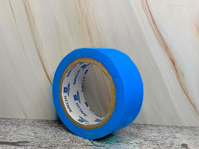 CINTA PLASTICA HT.TAPE AZUL CLARO 100M 901089AZC