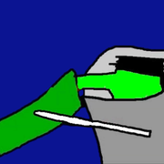 Mike Barfing