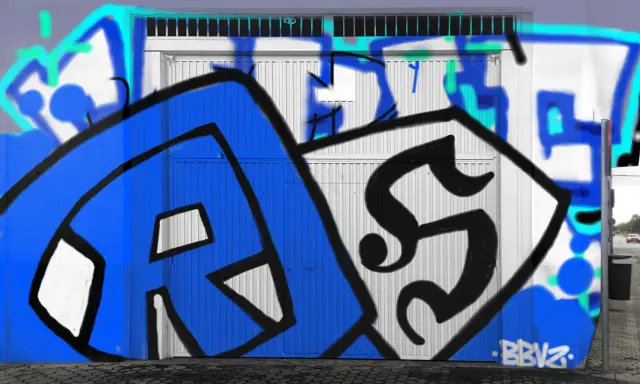 Graffiti artwork by vandald