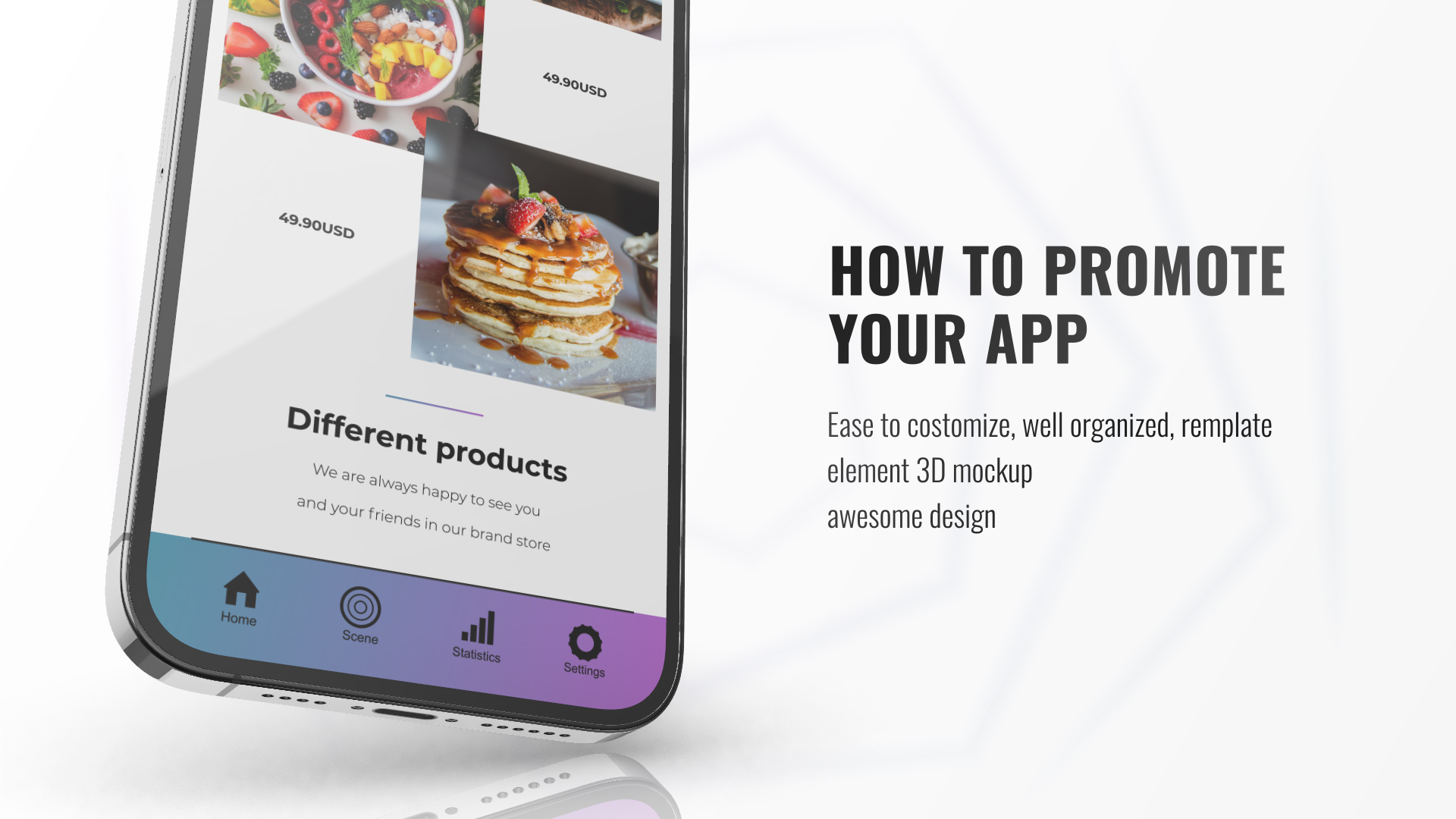 App Promo Phone 14 Pro Presentation Promotion App Promo Phone 14 Pro Presentation Promotion