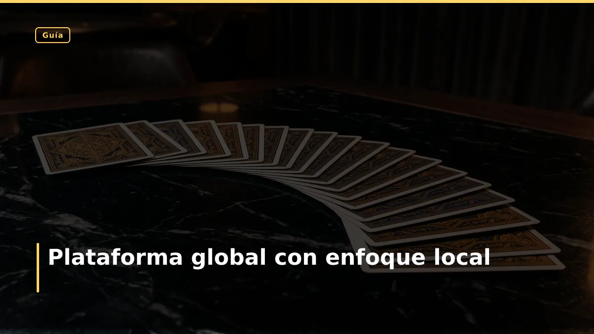 Plataforma global con enfoque local