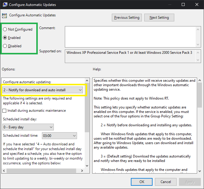 config-Auto-Updates