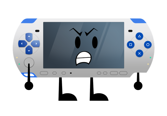 PSP-3000-Full-Body-BFDI-Style-Extreme-Angry-Looking-Left-2