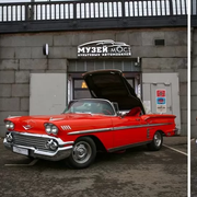 Красные в городе! Тест-драйв Chevrolet Impala 1958