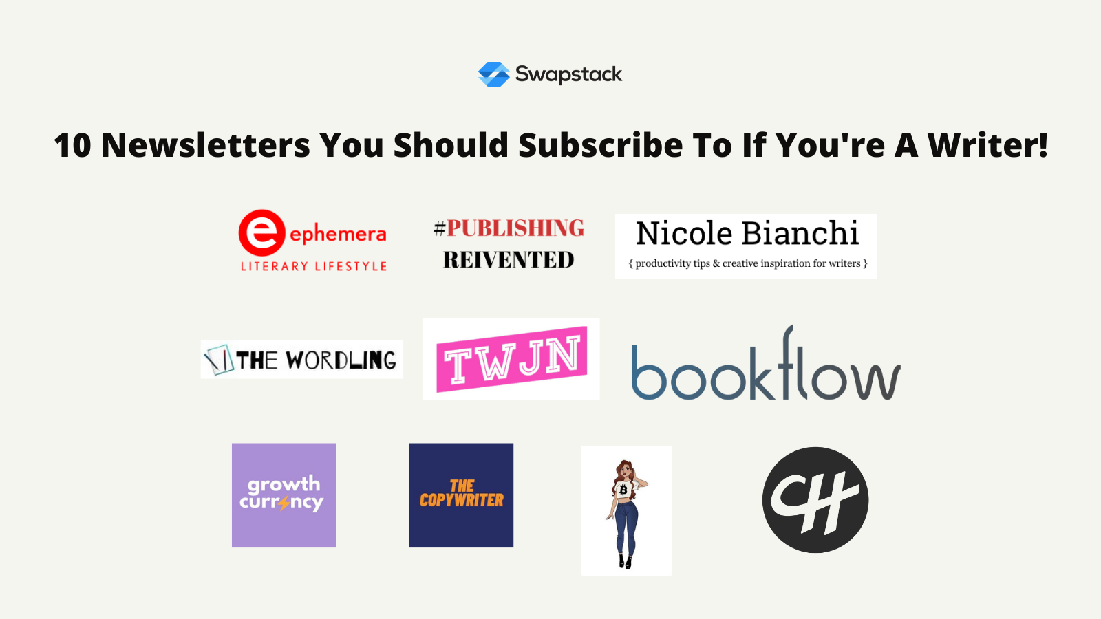 10 Newsletters You Should Subscribe To If You're A Writer! | Swapstack Blog
