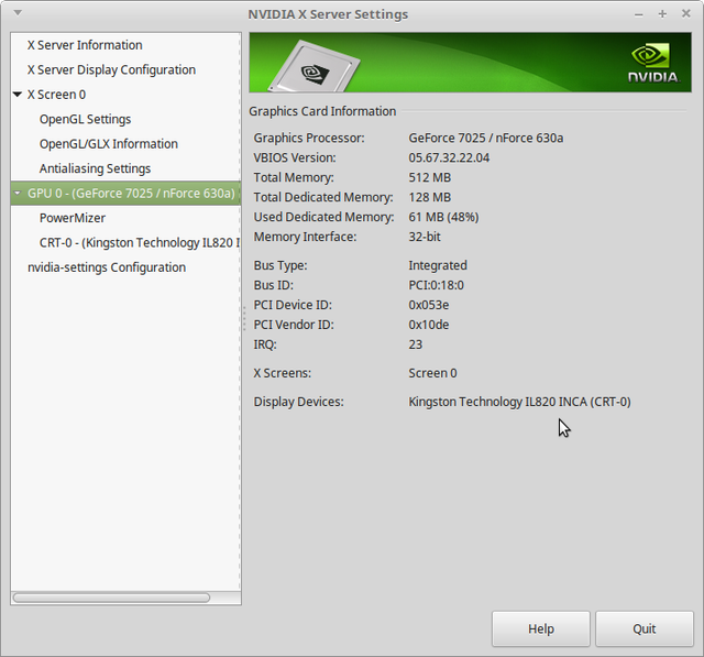 nvidia7025linux