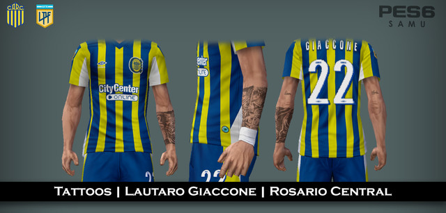 Lautaro Giaccone Tattoos Previa
