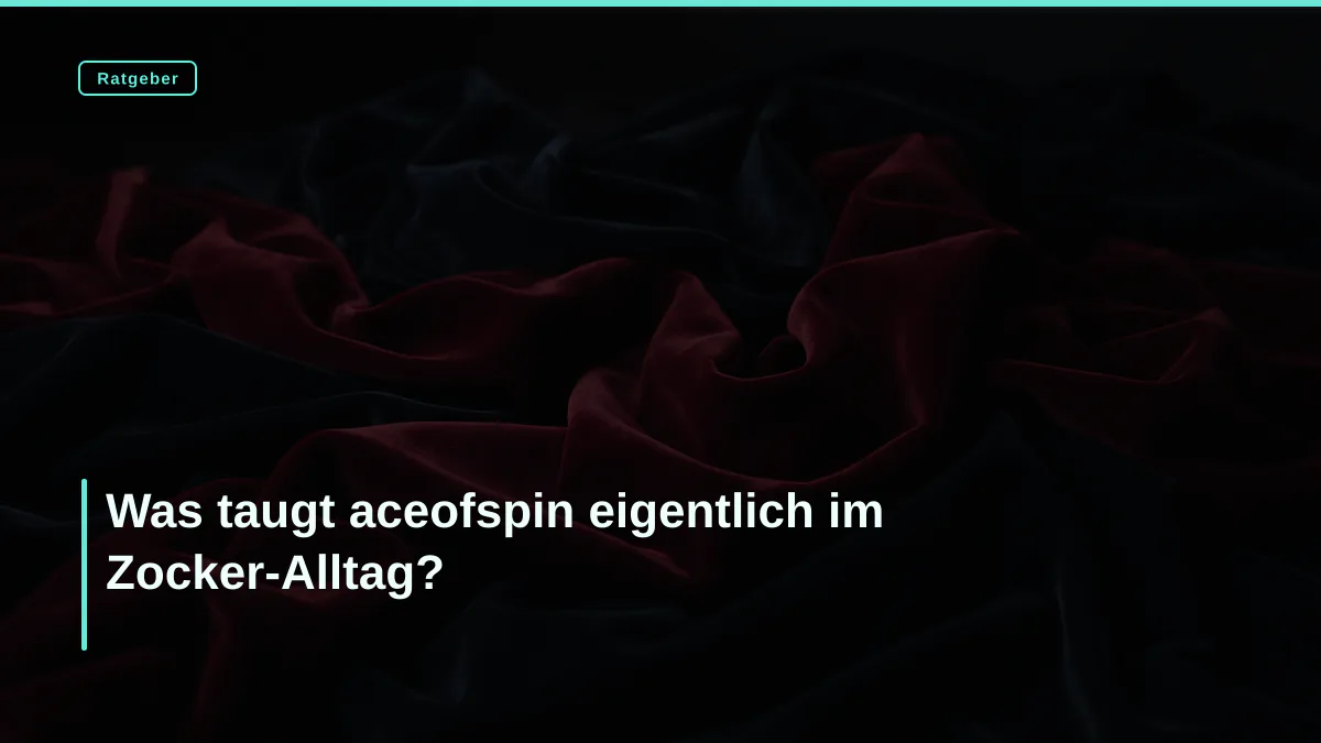 Was taugt aceofspin eigentlich im Zocker-Alltag?