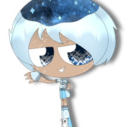 Lightblue galaxy candy