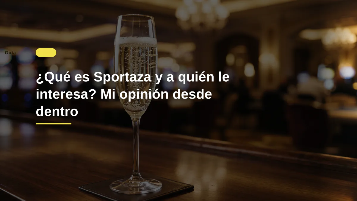 ¿Qué es Sportaza y a quién le interesa? Mi opinión desde dentro