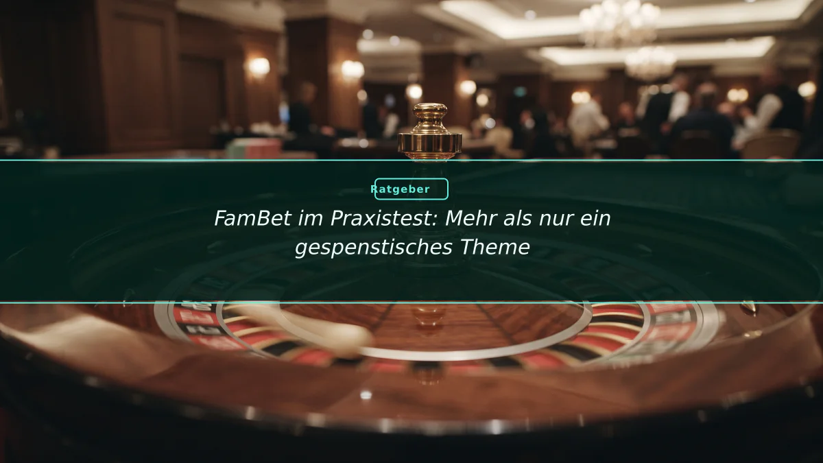 FamBet im Praxistest: Mehr als nur ein gespenstisches Theme