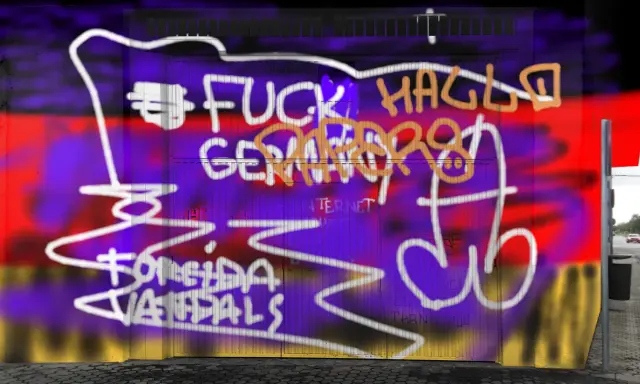 Graffiti artwork by TorcidaVandals