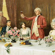 The Toast by George Goodwin Kilburne
