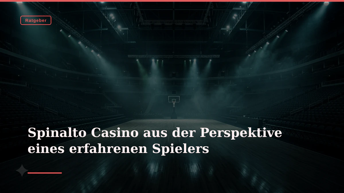 Spinalto Casino aus der Perspektive eines erfahrenen Spielers
