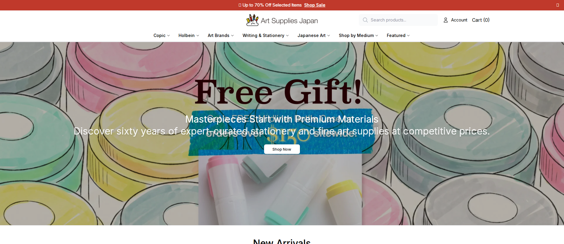 Stored capture of artsups.shop