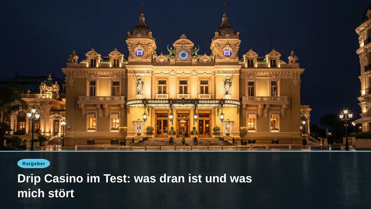Drip Casino im Test: was dran ist und was mich stört