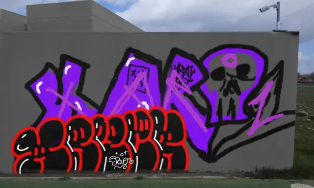 Graffiti artwork by Ksksksskk